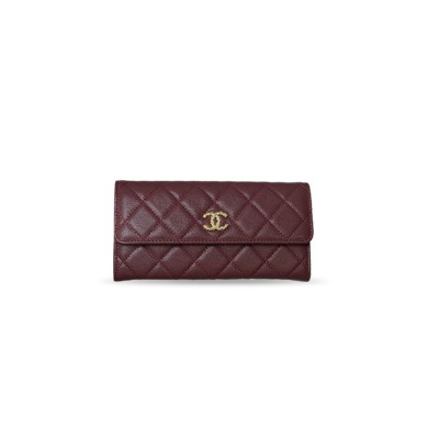CHANEL CLASSIC WALLET CAVIAR AP5076 (19*10*3cm) 